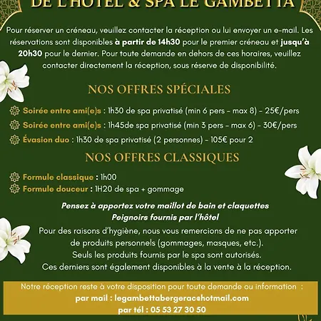 & Le Gambetta, Bergerac, Centre Hotel
