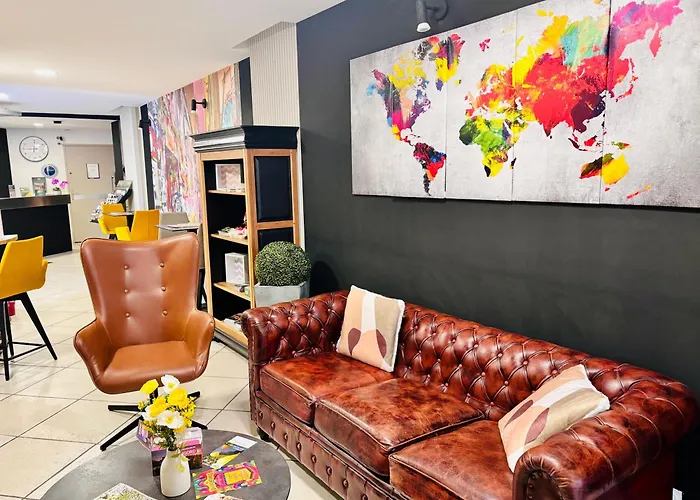 Hotel & Spa Le Gambetta, Bergerac, Centre Ville 3* Bergerac